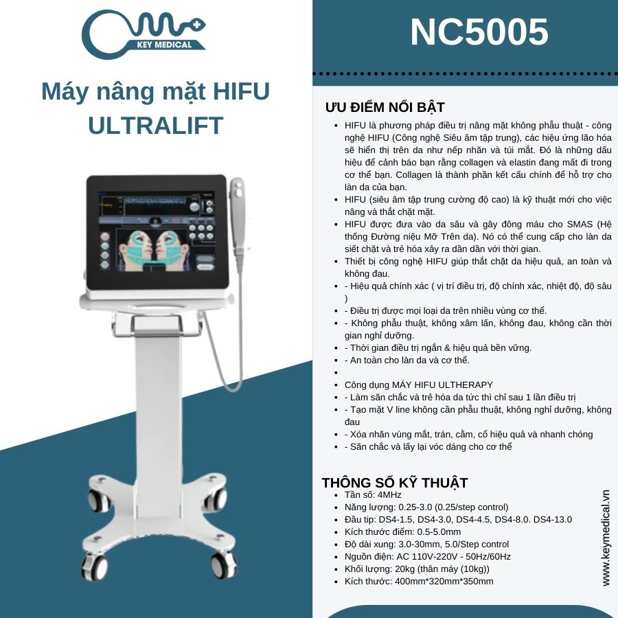 Máy nâng cơ mặt HIFU ULTRALIFT