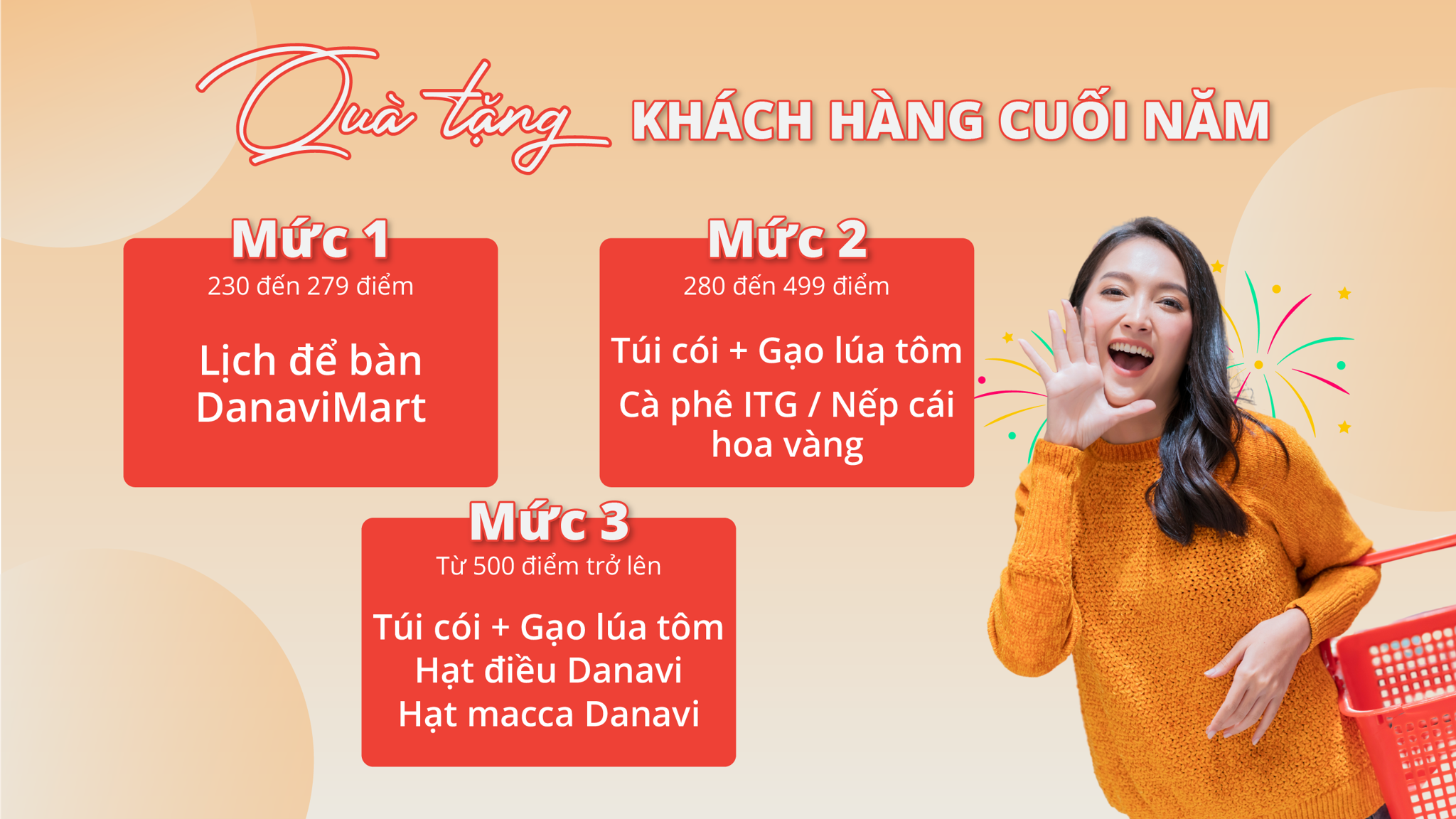 CHƯƠNG TRÌNH QUÀ TẶNG KHÁCH HÀNG CUỐI NĂM