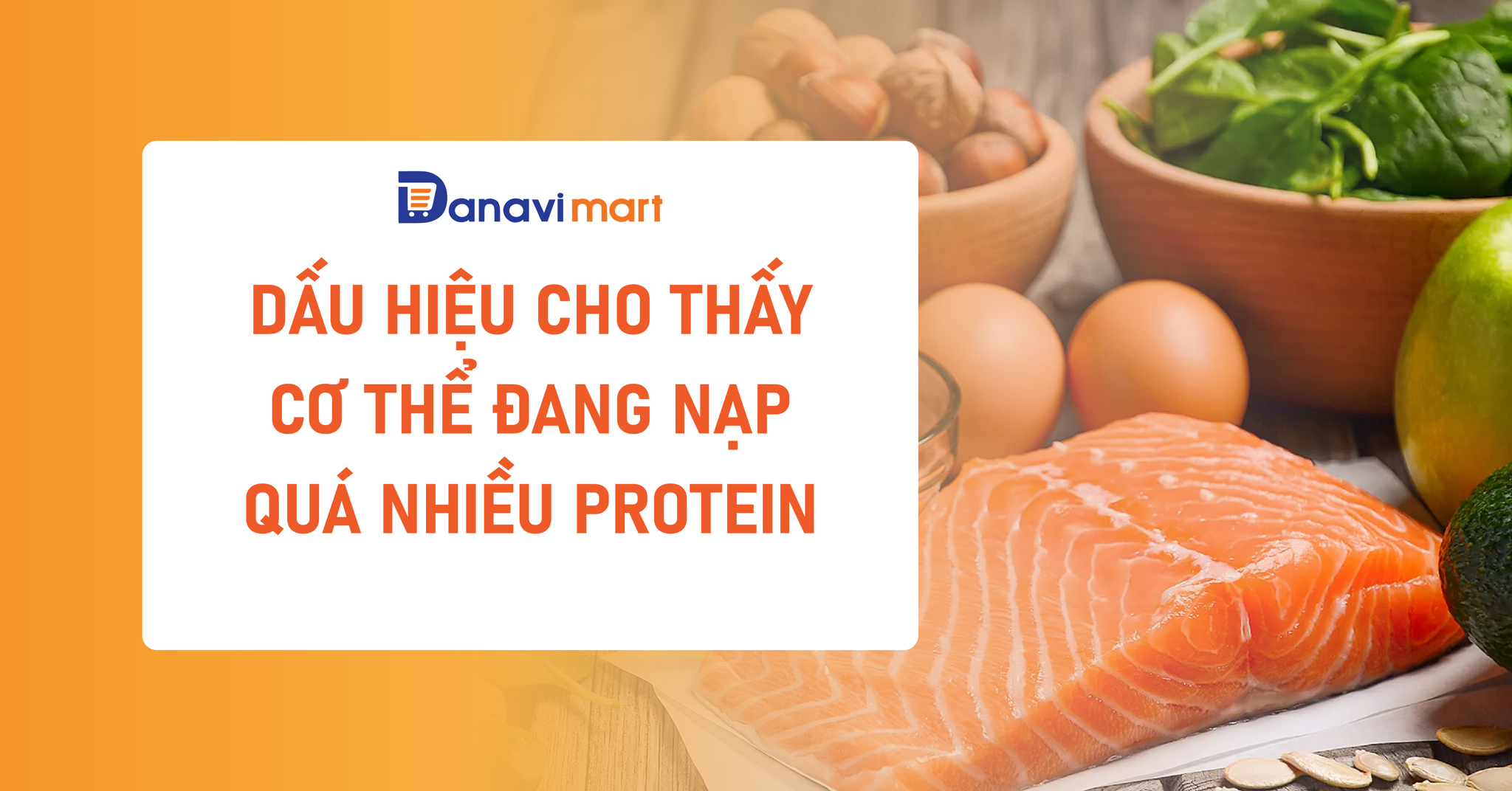 DẤU HIỆU CHO THẤY CƠ THỂ ĐANG NẠP QUÁ NHIỀU PROTEIN