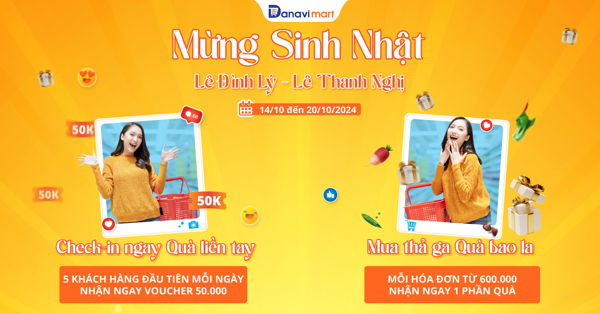 MỪNG SINH NHẬT LÊ ĐINH LÝ & LÊ THANH NGHỊ