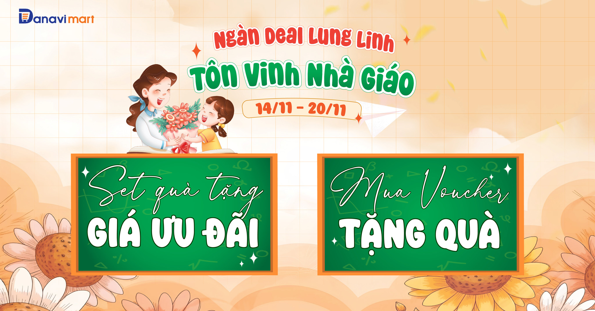 NGÀN DEAL LUNG LINH - TÔN VINH NHÀ GIÁO