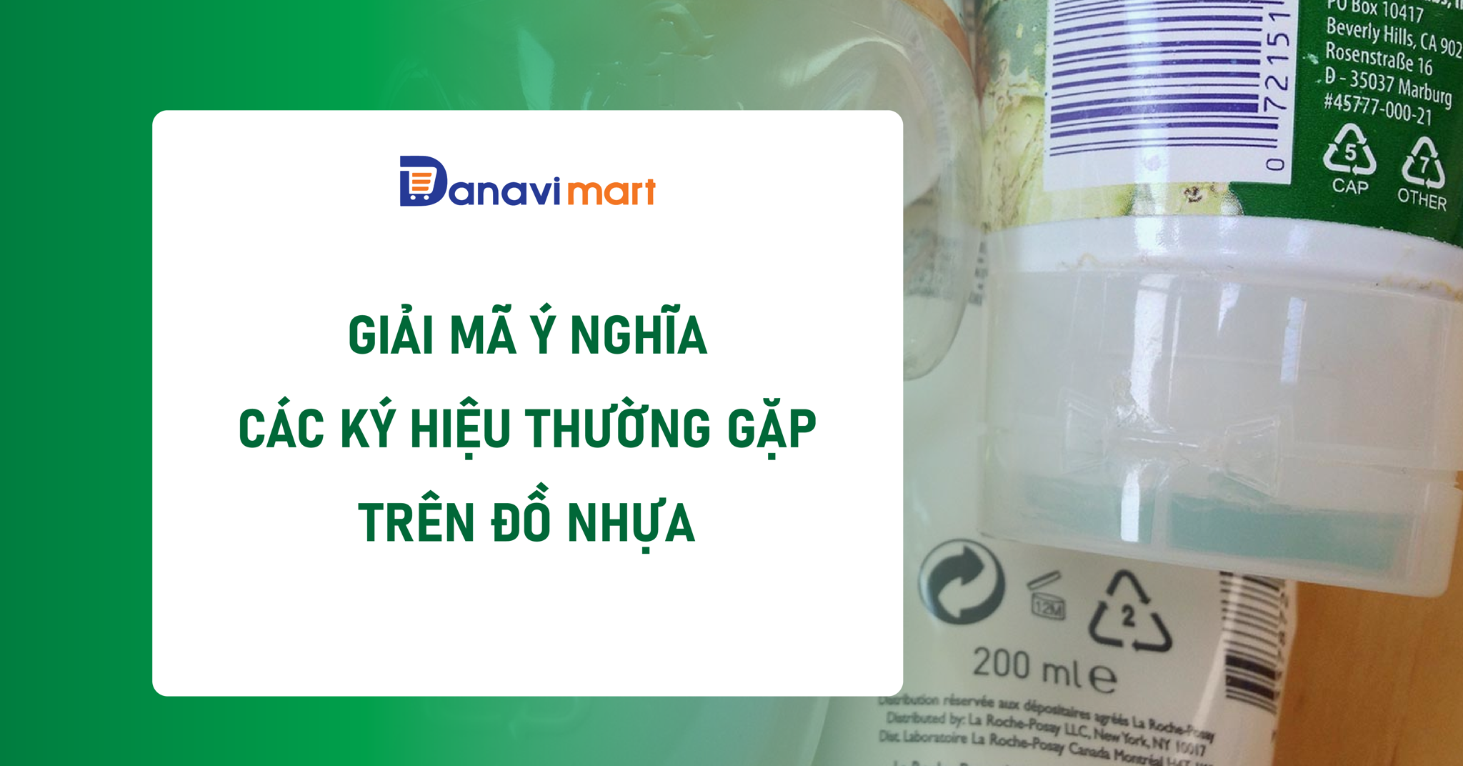 GIẢI MÃ Ý NGHĨA CÁC KÝ HIỆU THƯỜNG GĂP TRÊN ĐỒ NHỰA