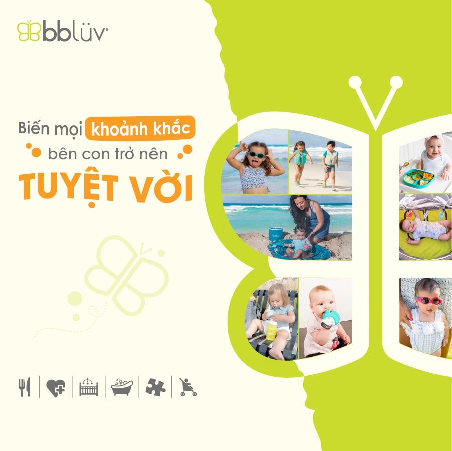 bbluv - thương hiệu đồ dùng chăm sóc bé cao cấp đến từ Canada chính thức có mặt tại Việt Nam