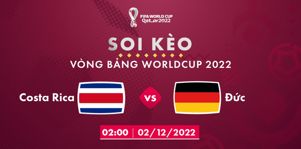 Soi kèo Costa Rica vs Đức