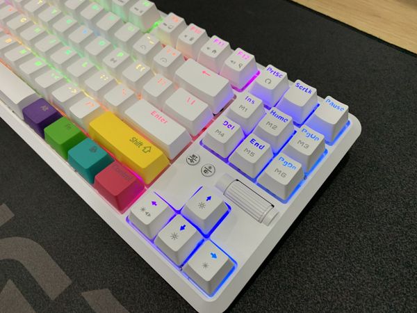 Tmins - Bàn phím cơ Ajazz K870T RGB Bluetooth