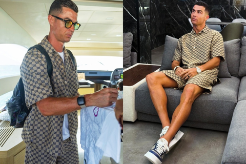 CR7 - Cởi áo đá bóng, khoác lên mình những thiết kế nghìn đô