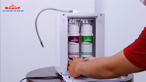 Hướng dẫn thay thế lõi lọc Máy lọc nước điện giải ion kiềm ionMega tại nhà