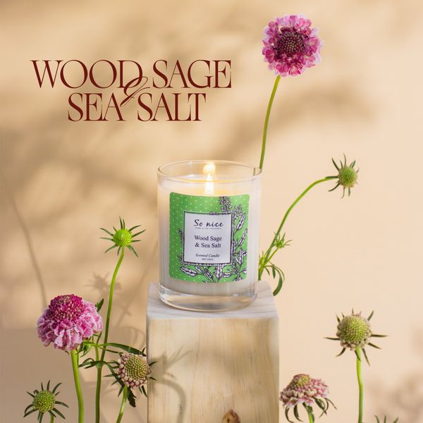 bộ sưu tập hương tháng 7 sonice - wood sage sea salt