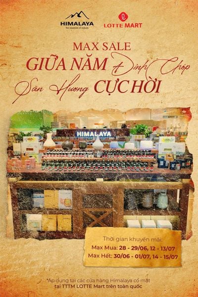 max sale giữa năm đỉnh chóp săn hương cực hời