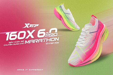160X 6.0 PRO – Siêu phẩm giày chạy bộ chinh phục đường đua Marathon