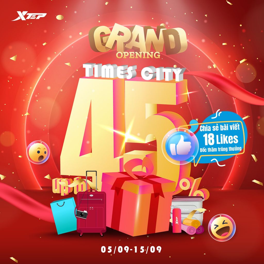 C ng Ch o n Store XTep Times City V i Di n M o M i y n T ng 