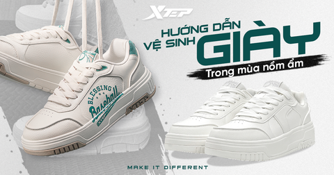 TIPS VỆ SINH VÀ BẢO QUẢN GIÀY THỂ THAO TRONG MÙA NỒM ẨM