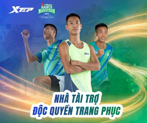 XTEP - Liên tiếp đồng hành cùng VPBank Hanoi Marathon từ những ngày đầu tiên