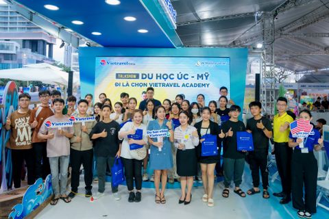 BUỔI TALKSHOW DU HỌC ÚC - MỸ DO VIETRAVEL ACADEMY TỔ CHỨC TẠI FESTIVAL NHA TRANG