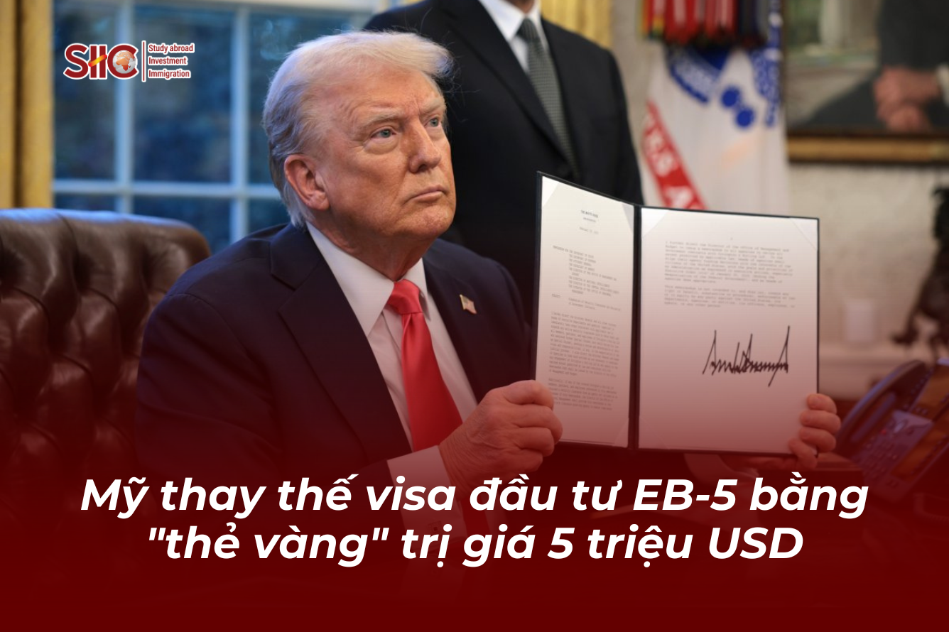 Mỹ thay thế visa đầu tư EB-5 bằng 