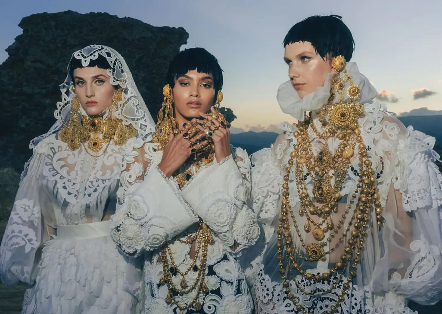 Dolce & Gabbana Alta Moda 2024: Nơi nghệ thuật thời trang thăng hoa