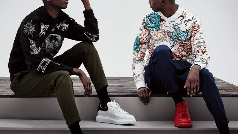 Soi đồ hiệu: Những mẹo nhỏ giúp bạn phân biệt Alexander McQueen Oversized Sneakers real và fake