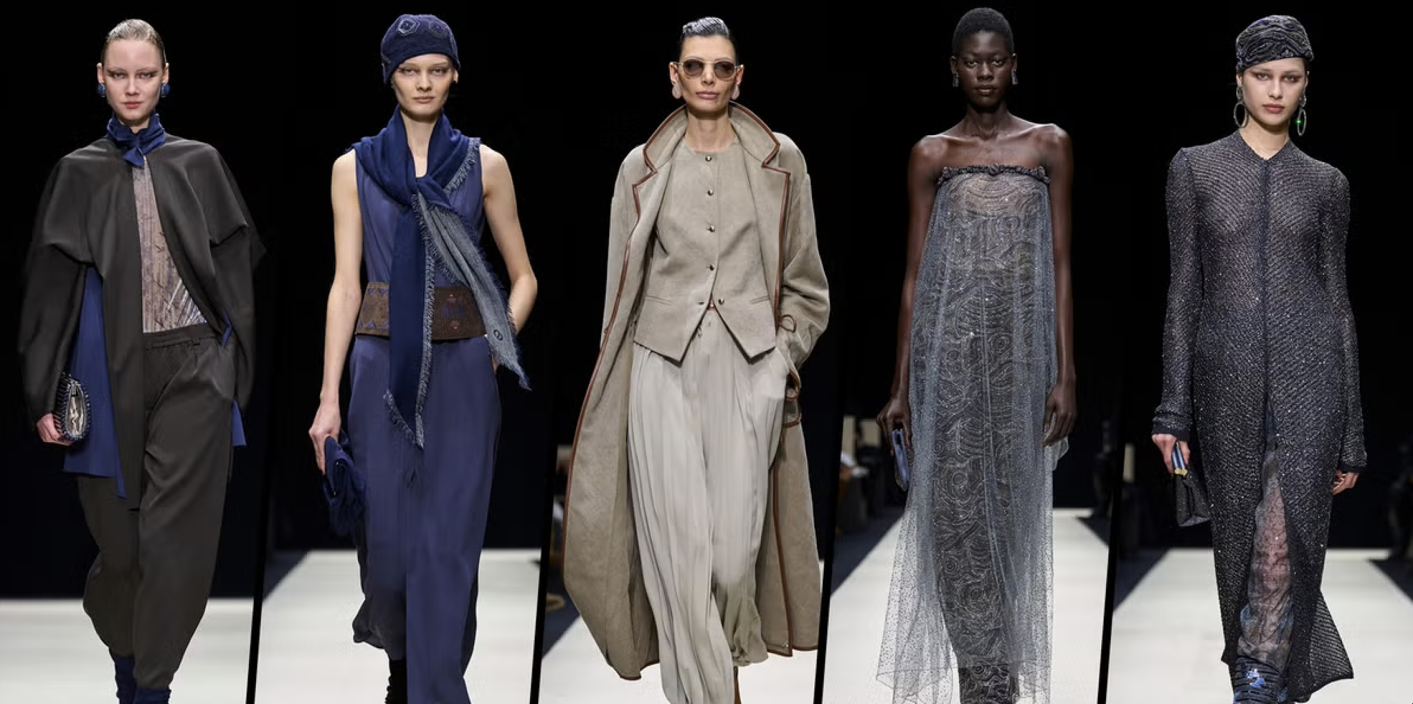 Vẻ đẹp thanh lịch và tinh tế của Giorgio Armani tại Milan Fashion Week
