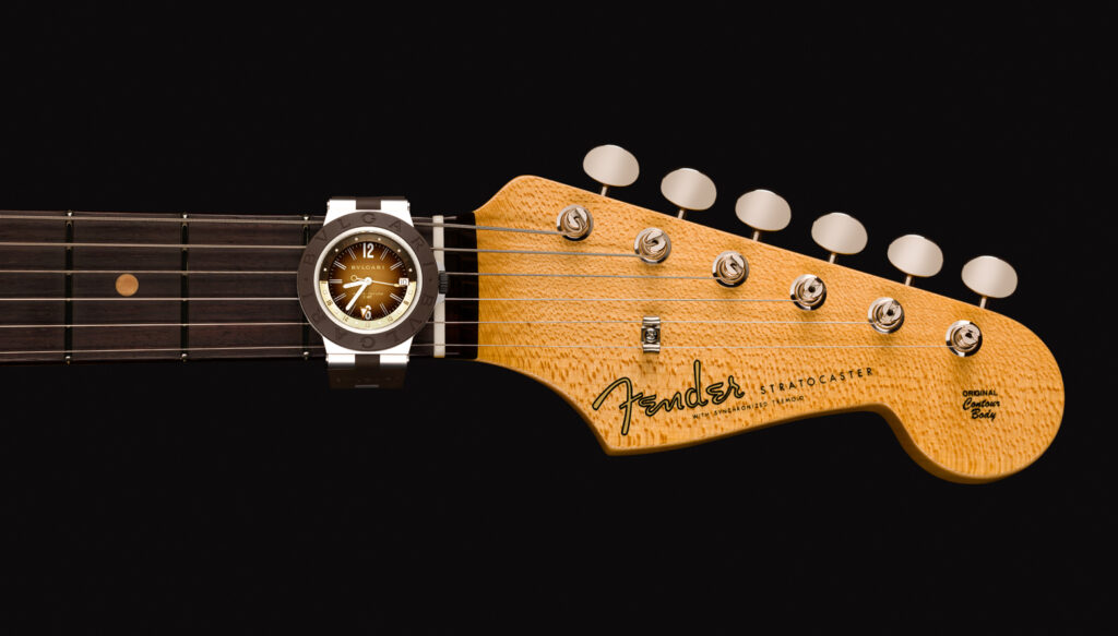 Bvlgari Aluminium x Fender: Khi đồng hồ gặp gỡ âm nhạc rock