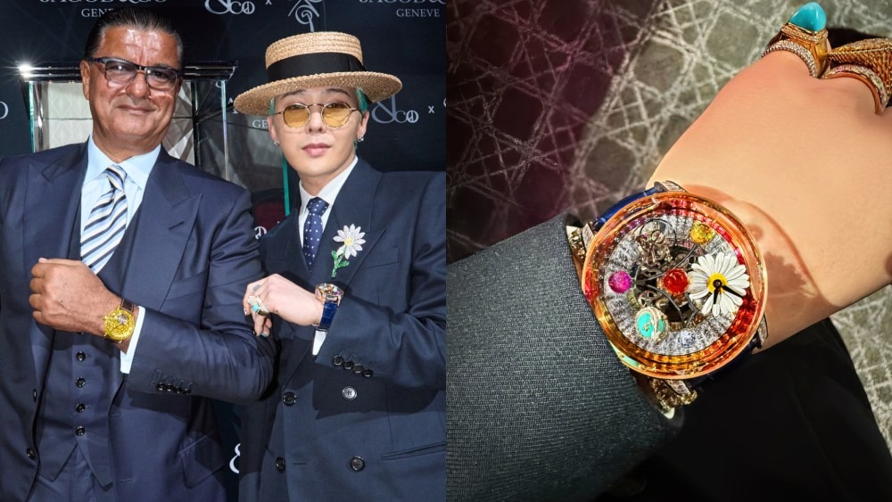 G-Dragon Ra Mắt Tuyệt Tác Đồng Hồ PEACEMINUSONE x Jacob & Co.