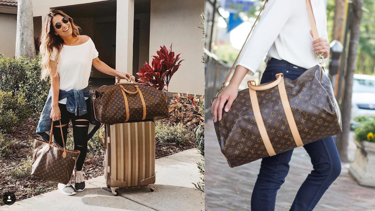 Soi đồ hiệu: Những mẹo nhỏ giúp bạn phân biệt túi Louis Vuitton Keepall 55 real và fake