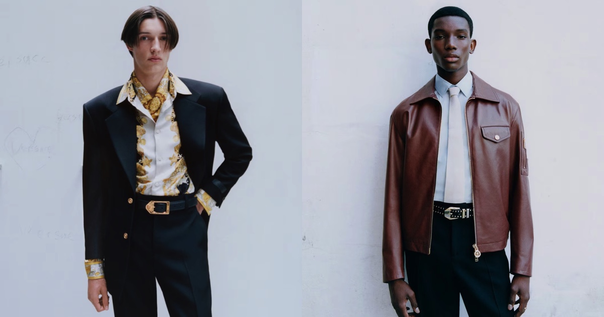 Versace Thu 2025: Sức hút từ sự đơn giản và sang trọng thuần túy
