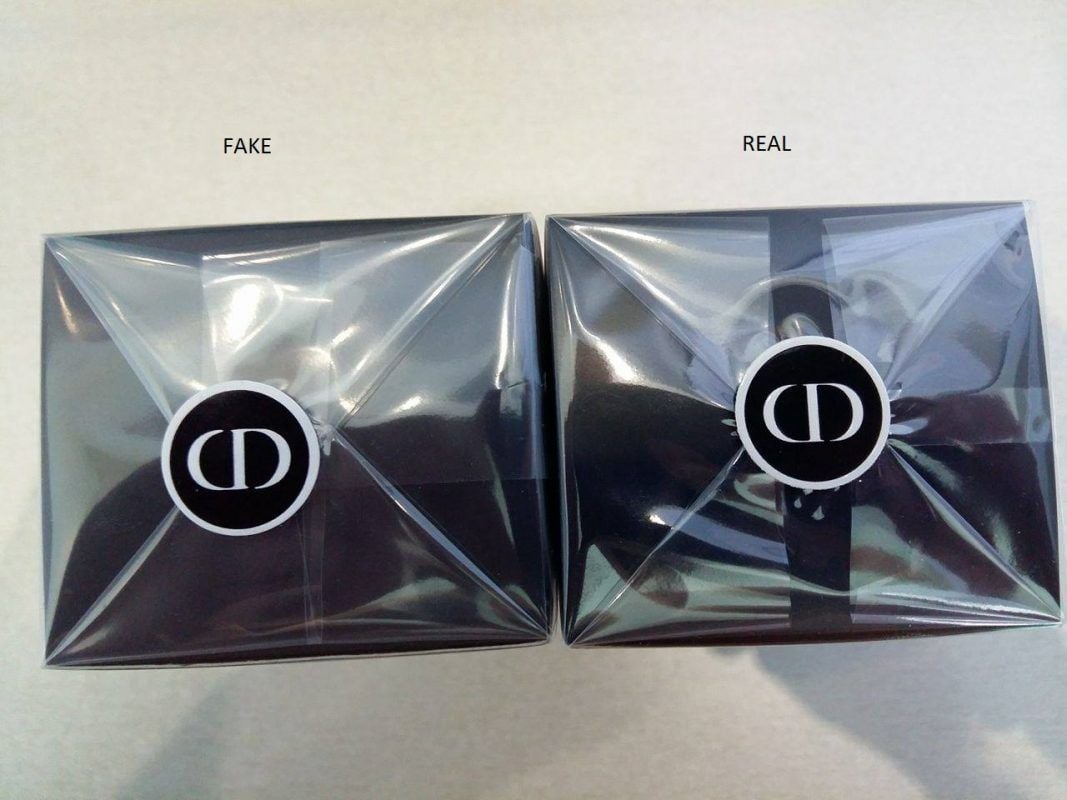 Comparison of counterfeit Dior Sauvage to an authentic bottle  rfragrance