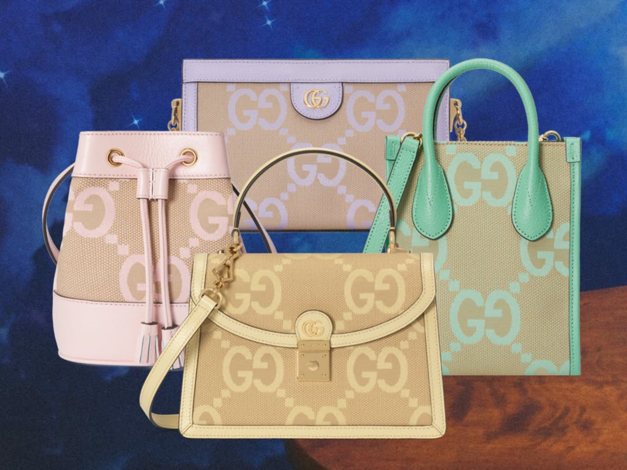 Hinh anh 1: Jumbo GG Monogram Capsule - Bo suu tap moi nhat cua Gucci 2023