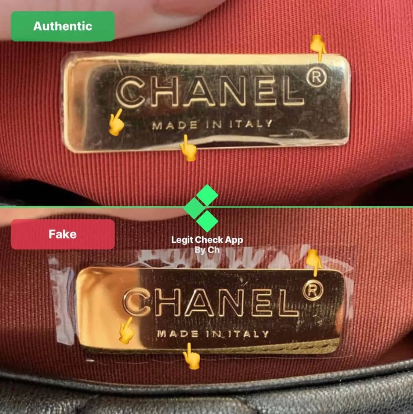 Legit check Hướng dẫn cách phân biệt Chanel Coco Handle Bags Real và Fake   AuthenticShoes