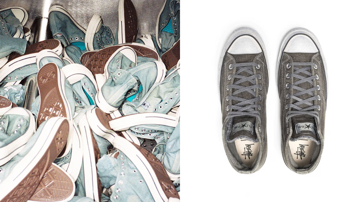 Hinh anh 5: Stussy ra mat phien ban Converse Chuck 70 Hi