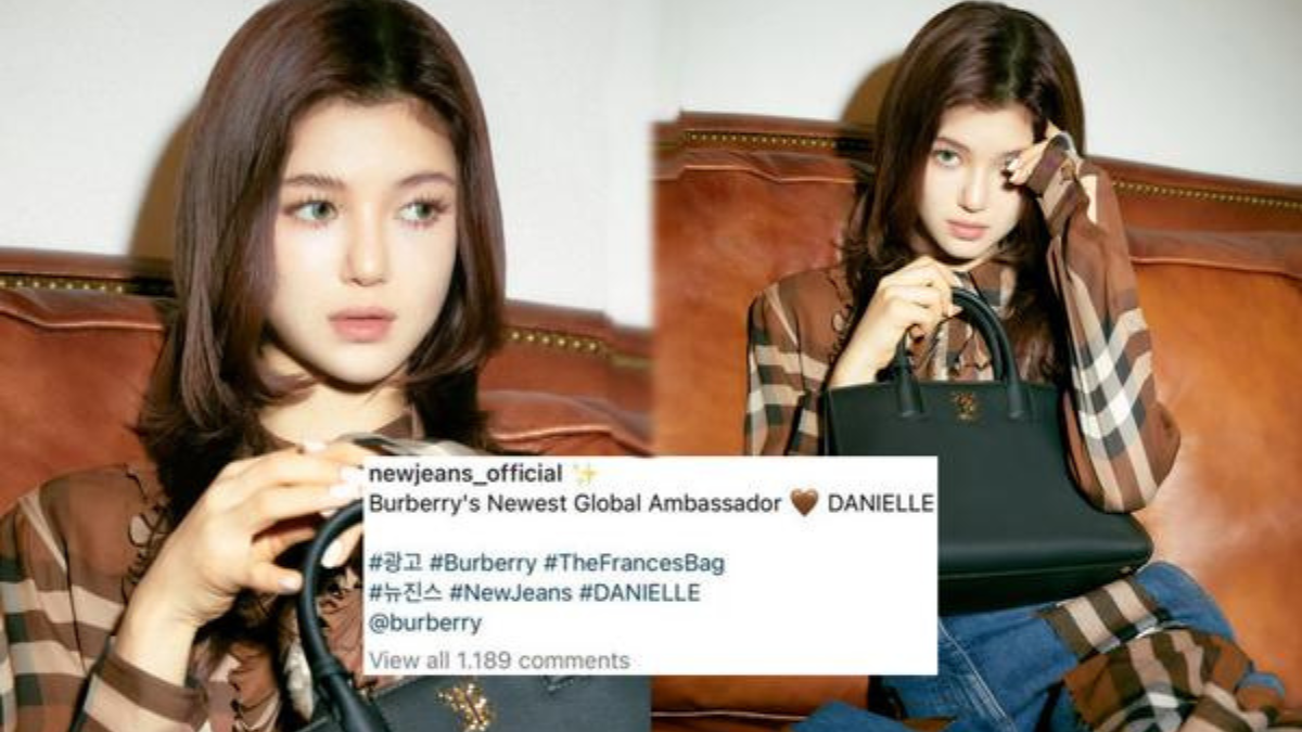 Hinh anh 3: Noi buoc dan chi Hyein, Daniell (New Jeans) tro thanh dai su thuong hieu cua Burberry
