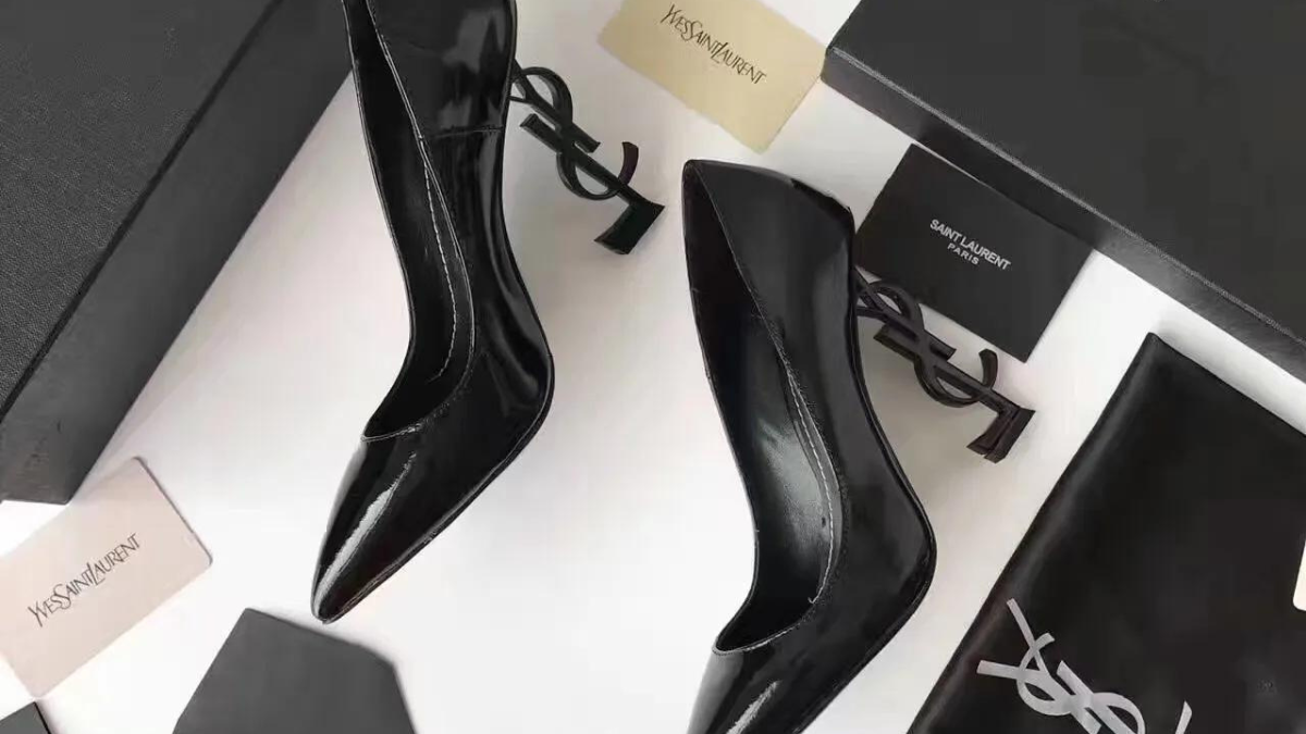 YSL shoes real vs fake. How to spot fake Saint Laurent opyum heels
