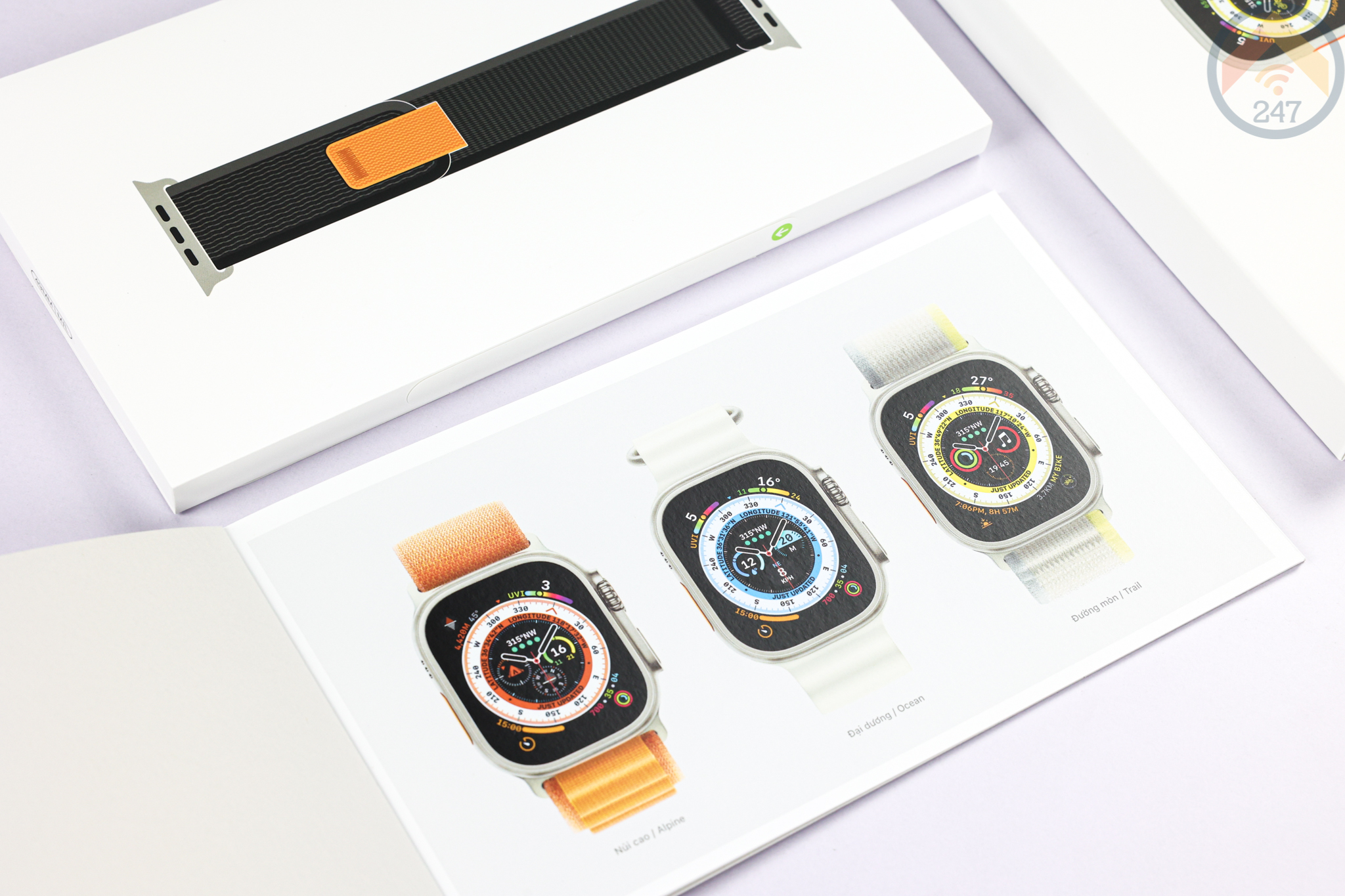 Trên tay Hộp Apple Watch Ultra hơn 21 triệu | Đóng gói thân thiện, màu sắc rất Apple