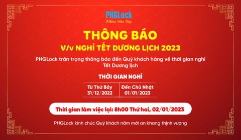 THÔNG BÁO LỊCH NGHỈ TẾT DƯƠNG LỊCH 2023