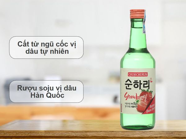 rượu soju hương chanh