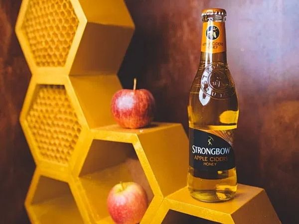 rượu strongbow honey mật ong