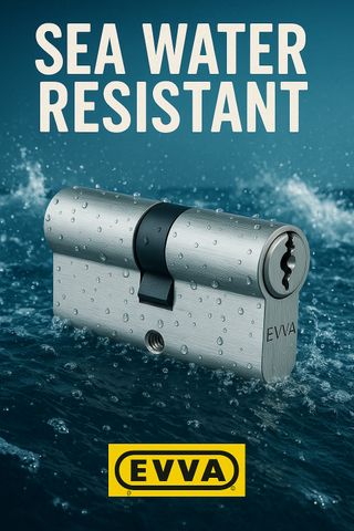 Cylinder (ruột khóa) EVVA - khả năng chống nước biển