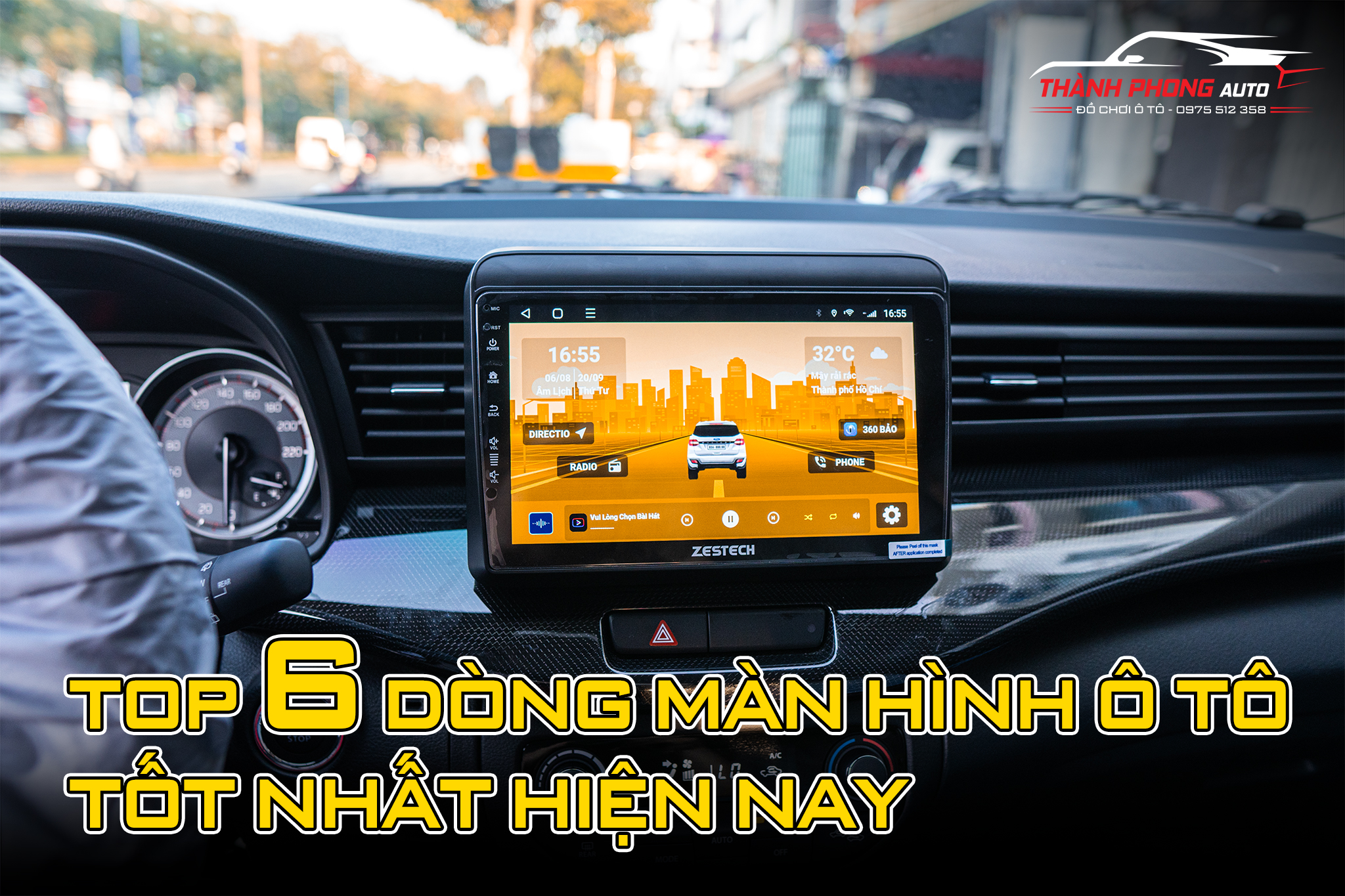 Màn hình Android ô tô: Tổng hợp các mẫu màn hình ô tô tốt nhất 2024