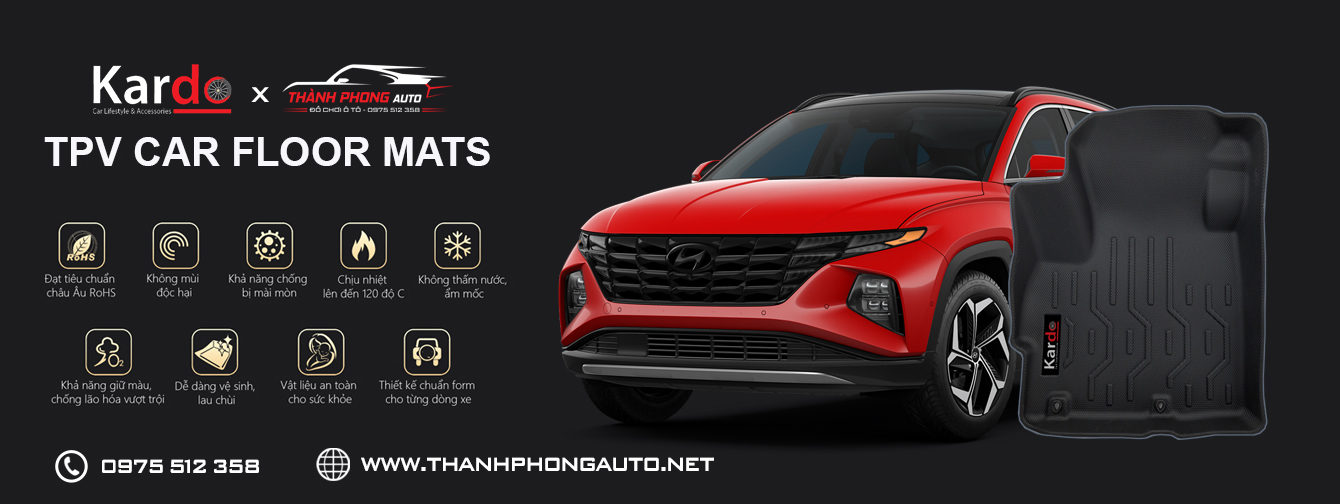 Thảm Lót Chân Ô Tô Cao Cấp