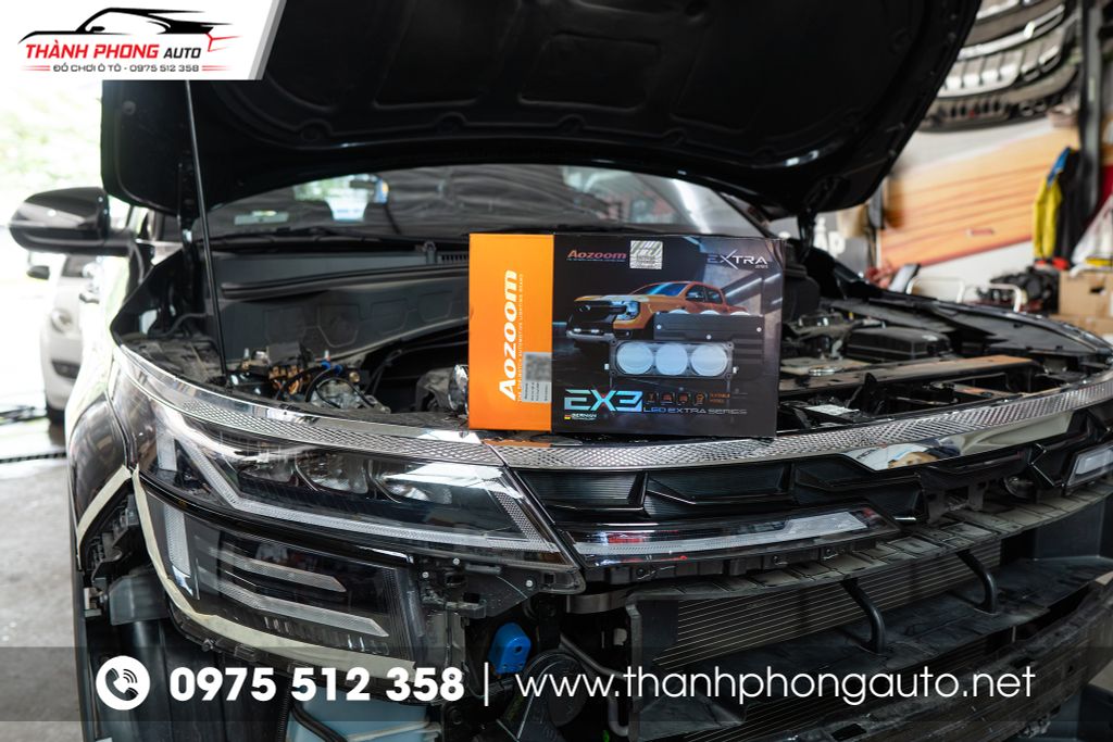đèn trợ sáng aozoom ex3 cho kia seltos 2025
