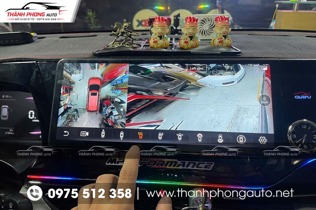 Camera 360 của màn hình S8 Plus Carfu