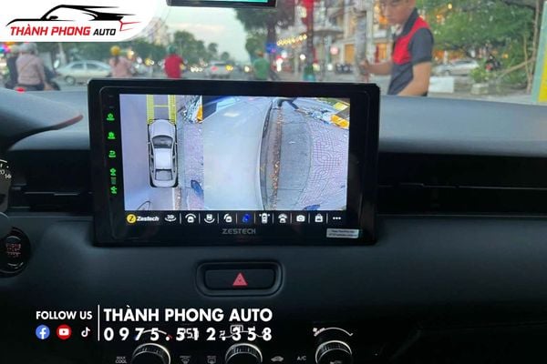 màn hình android honda hrv 2023