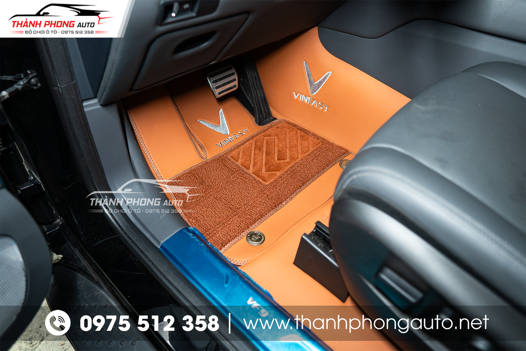 Thảm sàn da Fiber cho Vinfast VF9