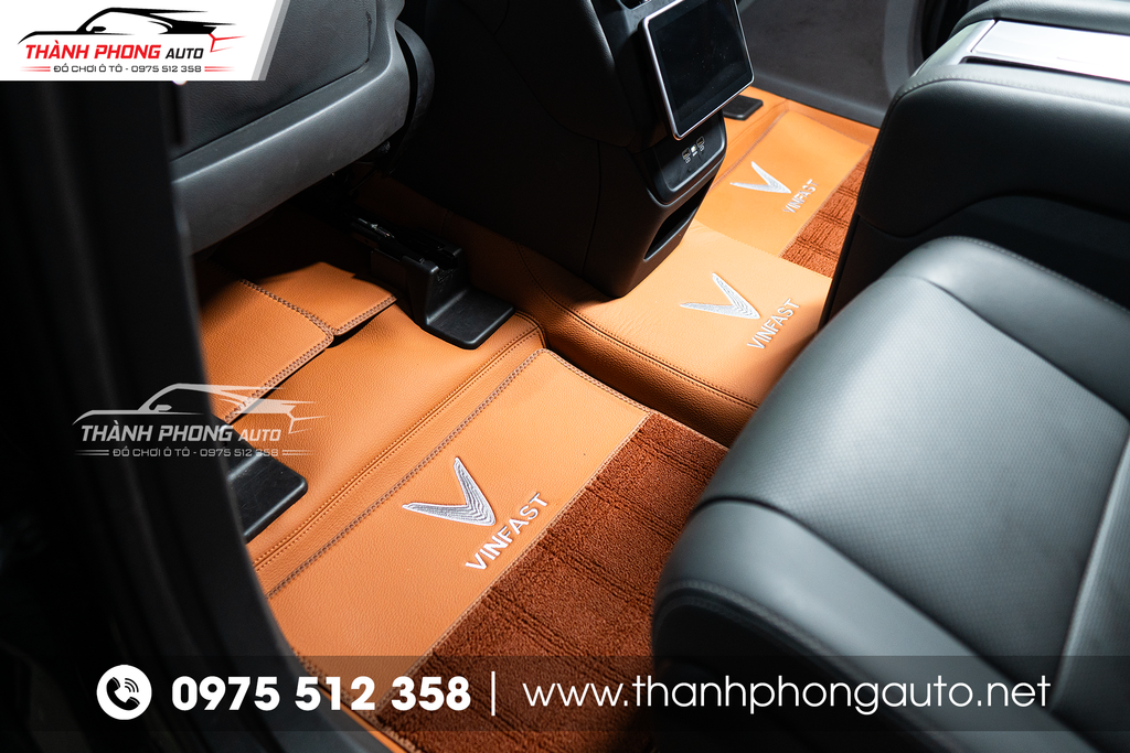 Thảm sàn da Fiber cho Vinfast VF9