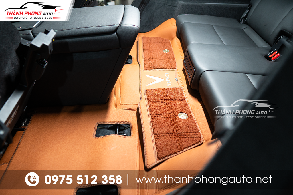 Thảm sàn da Fiber cho Vinfast VF9