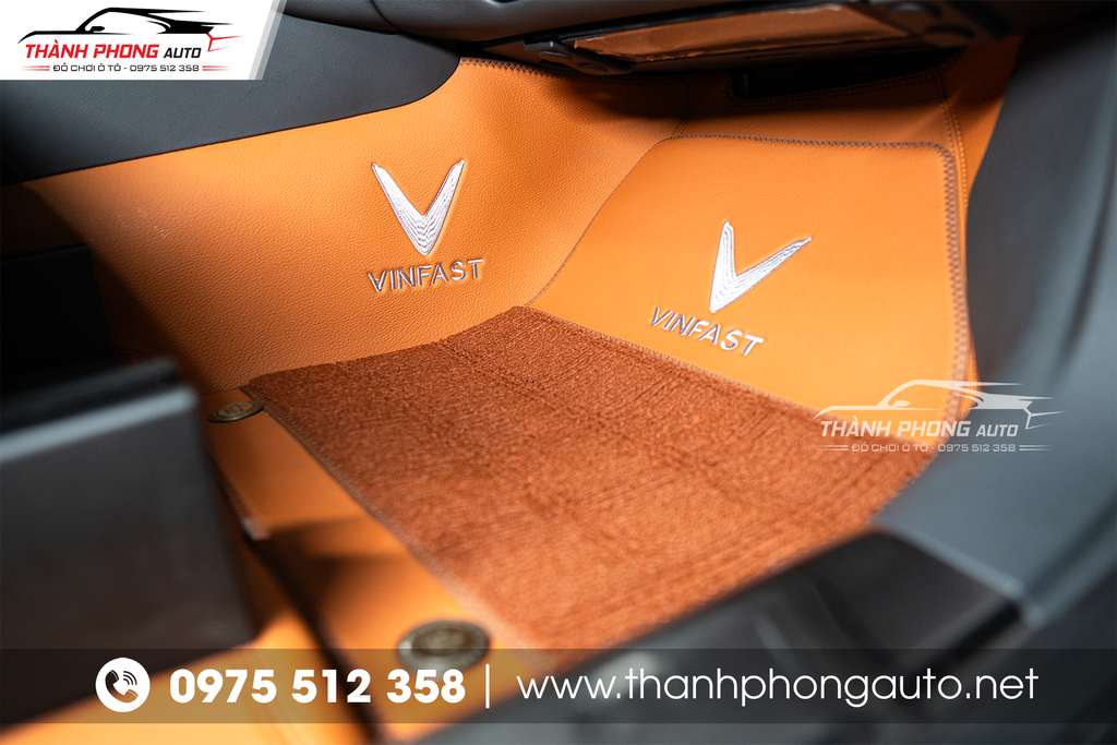 Thảm sàn da Fiber cho Vinfast VF9