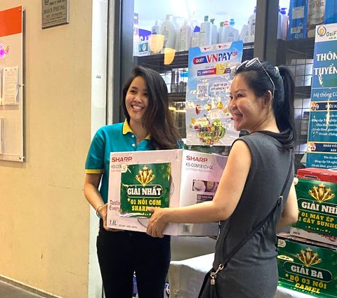 CHÚC MỪNG CÁC KHÁCH HÀNG MAY MẮN Ở CỬA HÀNG OSIFOOD PEGASUITE  - CHƯƠNG TRÌNH 