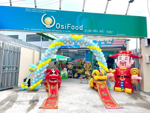 Tưng Bừng Khai Trương Cửa Hàng Thứ 18 OsiFood Nguyễn Xiển