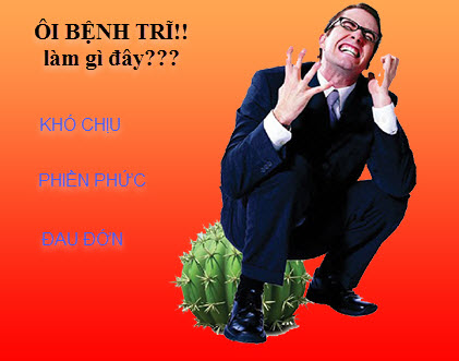 BỆNH TRĨ - BIỆN PHÁP CHỮA TRỊ TỪ GỐC