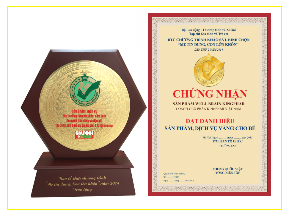 Sản phẩm công ty Kingphar nhận nhiều giải vàng 